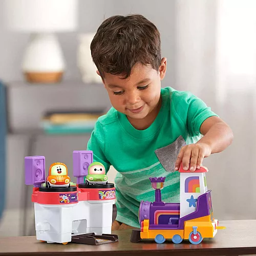 Развивающий музыкальный набор Паровозик диджей DJ от VTech Развивающий музыкальный набор Паровозик диджей DJ от VTech
