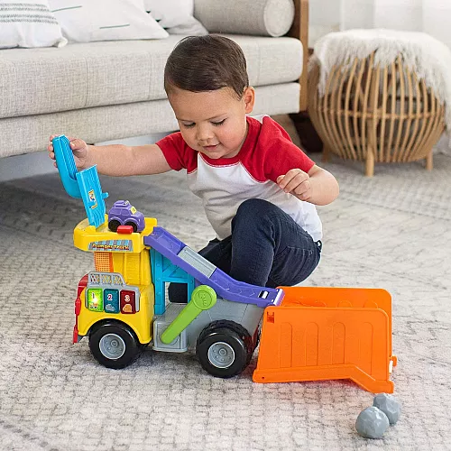 Розвиваючий набір Go! Go! Smart Wheels Вантажівка трансформер від VTech Розвиваючий набір Go! Go! Smart Wheels Вантажівка трансформер від VTech
