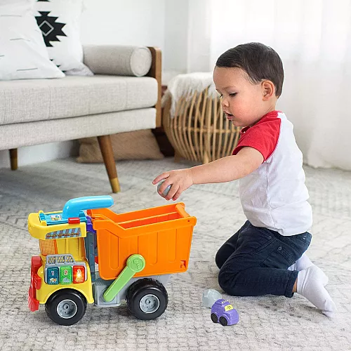 Розвиваючий набір Go! Go! Smart Wheels Вантажівка трансформер від VTech Розвиваючий набір Go! Go! Smart Wheels Вантажівка трансформер від VTech
