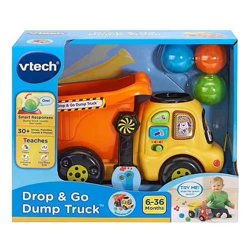 Розвиваюча іграшка Самоскид з кульками від VTech Розвиваюча іграшка Самоскид з кульками від VTech