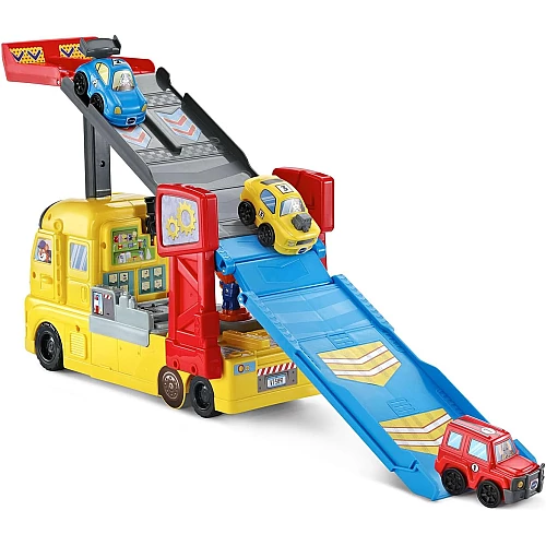 Набор 3 в 1 Гоночные автомобили и мастерская от VTech