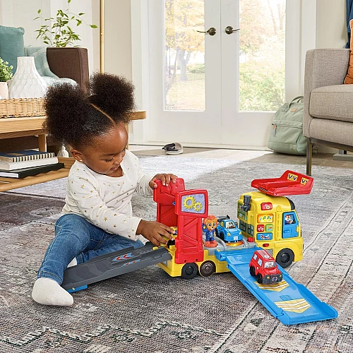 Набор 3 в 1 Гоночные автомобили и мастерская от VTech