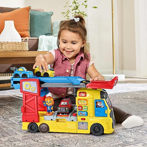 Набор 3 в 1 Гоночные автомобили и мастерская от VTech