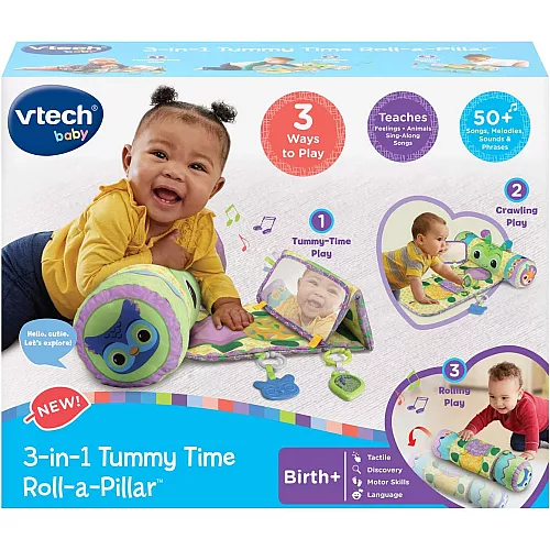 Развивающий игровой коврик 3 в 1 Гусеница от VTech Развивающий игровой коврик 3 в 1 Гусеница от VTech
