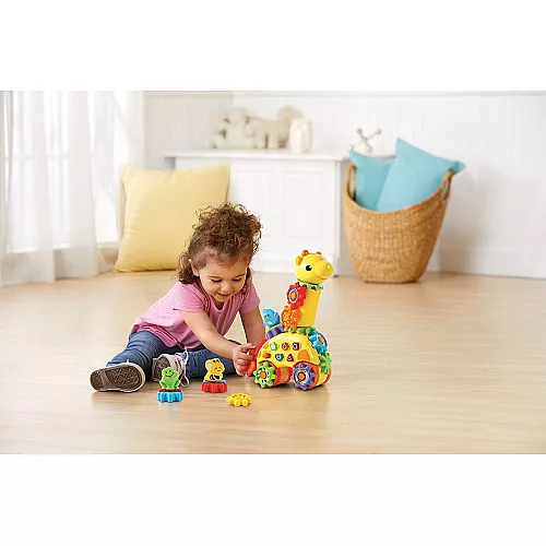 Развивающая игрушка с шестеренками Жираф от VTech Развивающая игрушка с шестеренками Жираф от VTech