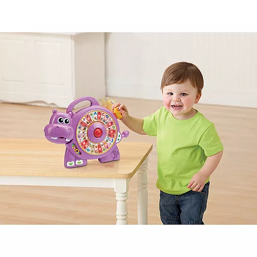 Развивающая музыкальная игрушка спиннер Бегемотик от VTech Развивающая музыкальная игрушка спиннер Бегемотик от VTech