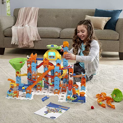 Развивающий конструктор лабиринт Парк развлечений с шариками от VTech Развивающий конструктор лабиринт Парк развлечений с шариками от VTech