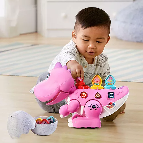 Развивающая игрушка Динозаврик розовый от VTech Развивающая игрушка Динозаврик розовый от VTech