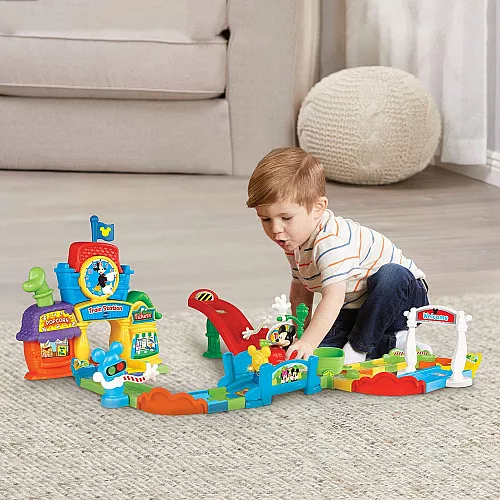 Развивающая игрушка Паровозик Мики Мауса от VTech Развивающая игрушка Паровозик Мики Мауса от VTech