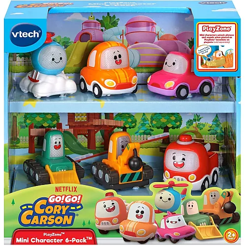 Развивающий набор Go! Go! Cory Carson Мини машинки (6 шт) от VTech Развивающий набор Go! Go! Cory Carson Мини машинки (6 шт) от VTech