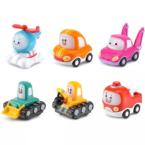 Развивающий набор Go! Go! Cory Carson Мини машинки (6 шт) от VTech Развивающий набор Go! Go! Cory Carson Мини машинки (6 шт) от VTech