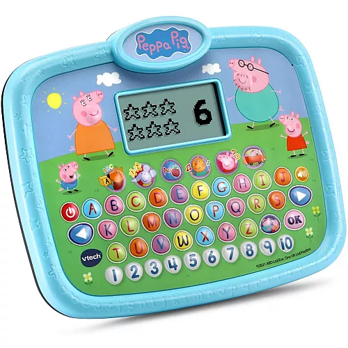 Развивающий интерактивный планшет Свинка Пеппа Peppa Pig от VTech Развивающий интерактивный планшет Свинка Пеппа Peppa Pig от VTech