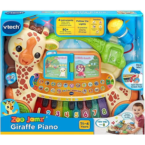 Музична іграшка Піаніно Жираф від VTech