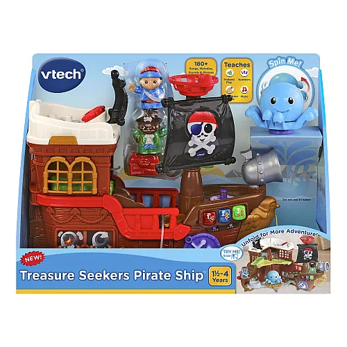 Развивающая игрушка Пиратский корабль с сокровищами от VTech Развивающая игрушка Пиратский корабль с сокровищами от VTech