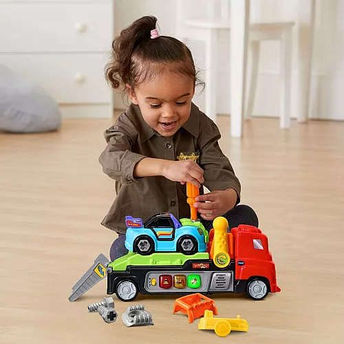 Розвиваючий набір Ремонтна вантажівка і гоночний автомобіль від VTech Розвиваючий набір Ремонтна вантажівка і гоночний автомобіль від VTech