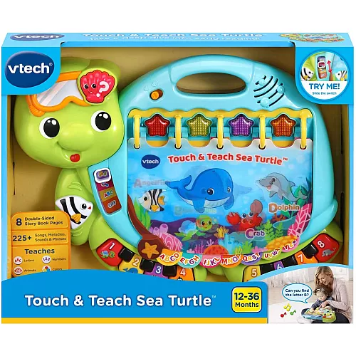 Развивающая игрушка Черепашка Алфавит и цифры от VTech Развивающая игрушка Черепашка Алфавит и цифры от VTech