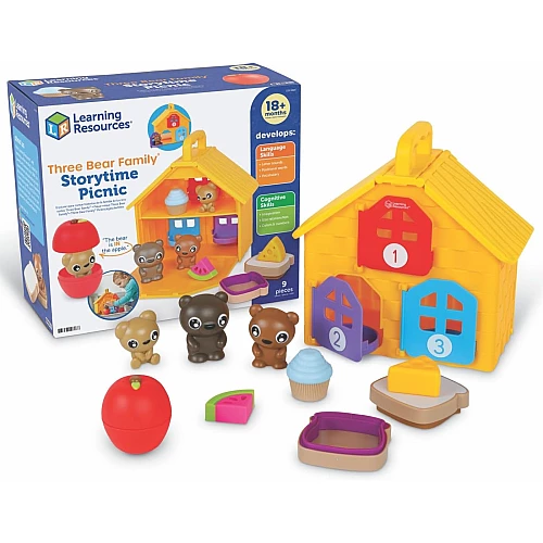 Розвиваюча іграшка сортер Сім'я ведмедиків від Learning Resources