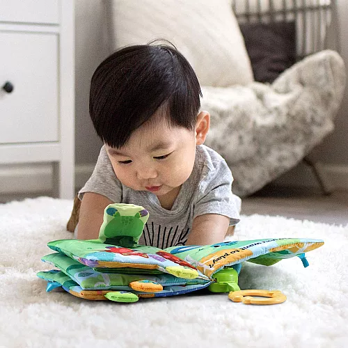 Розвиваюча м'яка інтерактивна книжка Черепаха від VTech Розвиваюча м'яка інтерактивна книжка Черепаха від VTech