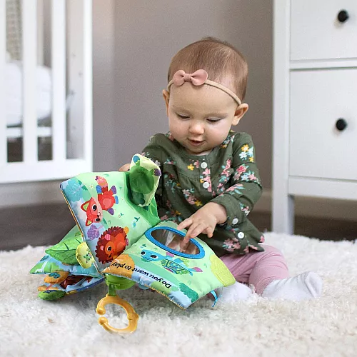 Розвиваюча м'яка інтерактивна книжка Черепаха від VTech Розвиваюча м'яка інтерактивна книжка Черепаха від VTech