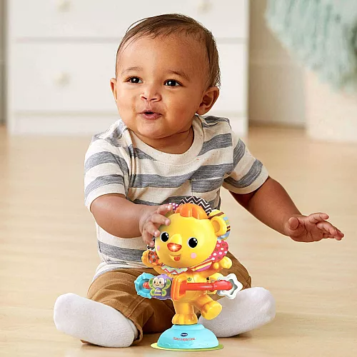 Развивающая музыкальная игрушка на присоске Львенок от VTech Развивающая музыкальная игрушка на присоске Львенок от VTech