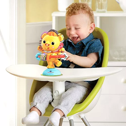 Развивающая музыкальная игрушка на присоске Львенок от VTech Развивающая музыкальная игрушка на присоске Львенок от VTech