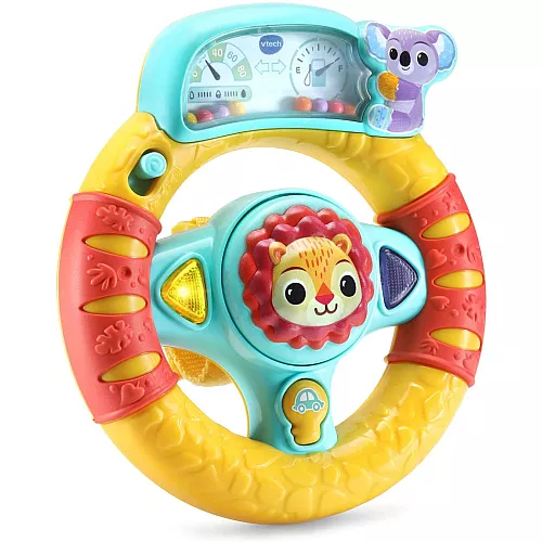 Развивающая интерактивная игрушка Руль с львенком от VTech Развивающая интерактивная игрушка Руль с львенком от VTech