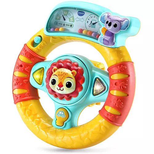 Развивающая интерактивная игрушка Руль с львенком от VTech Развивающая интерактивная игрушка Руль с львенком от VTech