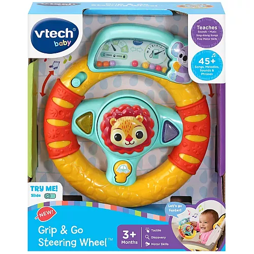 Развивающая интерактивная игрушка Руль с львенком от VTech Развивающая интерактивная игрушка Руль с львенком от VTech