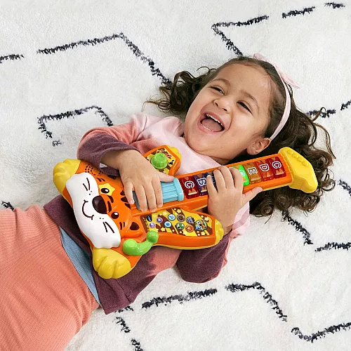 Развивающая музыкальная интерактивная Гитара Тигренок от VTech Развивающая музыкальная интерактивная Гитара Тигренок от VTech