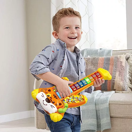 Развивающая музыкальная интерактивная Гитара Тигренок от VTech Развивающая музыкальная интерактивная Гитара Тигренок от VTech