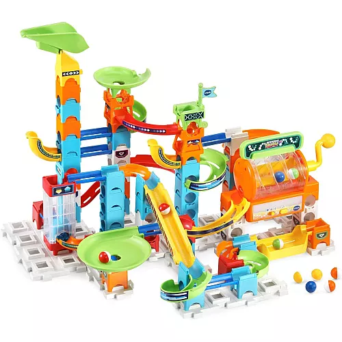 Строительный STEM-набор Трек с шариками (112 элементов) от VTech Строительный STEM-набор Трек с шариками (112 элементов) от VTech