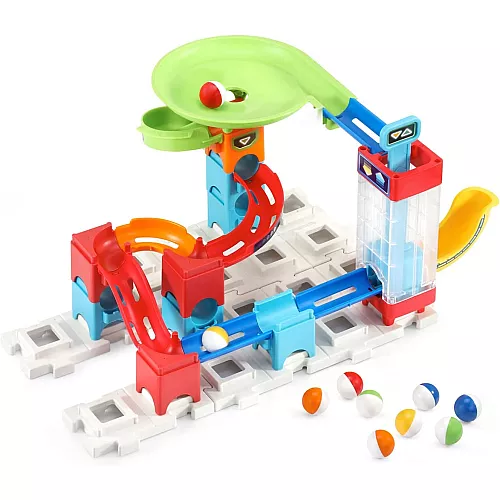 Строительный STEM-набор Трек с шариками (112 элементов) от VTech Строительный STEM-набор Трек с шариками (112 элементов) от VTech