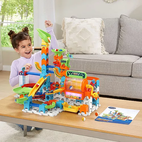 Строительный STEM-набор Трек с шариками (112 элементов) от VTech Строительный STEM-набор Трек с шариками (112 элементов) от VTech