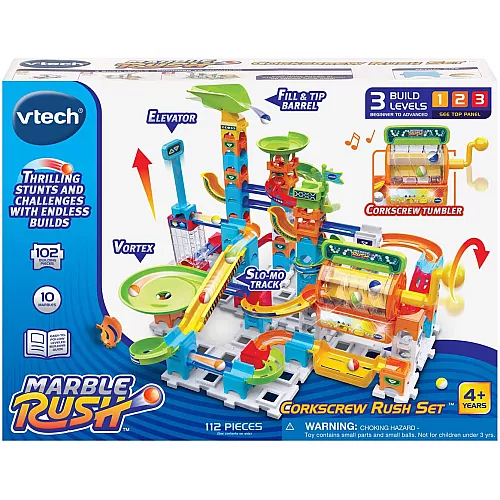 Строительный STEM-набор Трек с шариками (112 элементов) от VTech Строительный STEM-набор Трек с шариками (112 элементов) от VTech