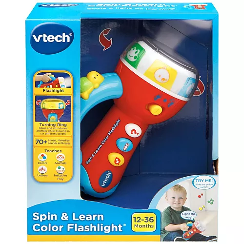 Развивающая игрушка Цветной фонарик от VTech Развивающая игрушка Цветной фонарик от VTech