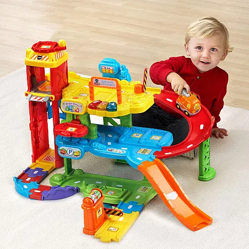 Развивающая игрушка Гараж трек с машинкой от VTech Развивающая игрушка Гараж трек с машинкой от VTech