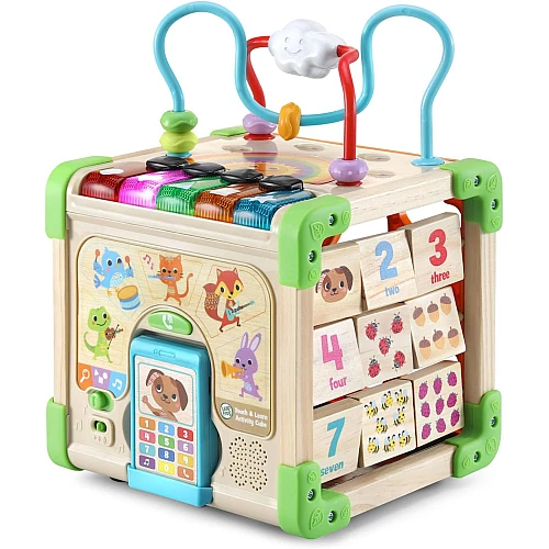Розвиваючий бізікуб Доторкнись та вивчи від VTech