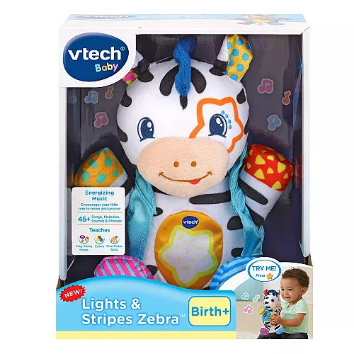 Развивающая музыкальная игрушка Зебра от VTech Развивающая музыкальная игрушка Зебра от VTech