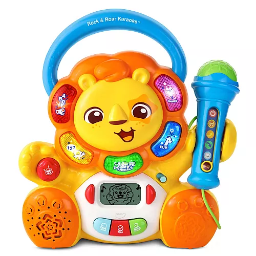 Развивающая музыкальная игрушка караоке Львенок от VTech Развивающая музыкальная игрушка караоке Львенок от VTech