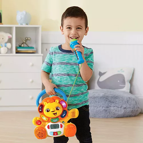 Развивающая музыкальная игрушка караоке Львенок от VTech Развивающая музыкальная игрушка караоке Львенок от VTech