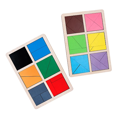 Розвиваюча гра Нікітіних Склади квадрат 1 рівень