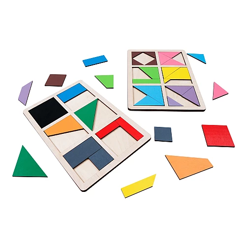 Розвиваюча гра Нікітіних Склади квадрат 1 рівень