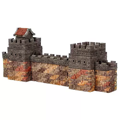 Розвиваючий конструктор з керамічних цеглинок Велика китайська стіна (1530 деталей) від Wise Elk