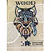 Розвиваючий дерев'яний пазл Лісова лисиця від WOOD Puzzle