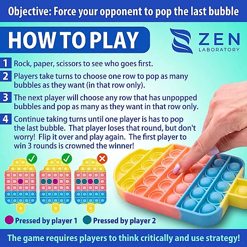 Набор сенсорных антистресс-игрушек (50 шт) от Zen Laboratory Набор сенсорных антистресс-игрушек (50 шт) от Zen Laboratory