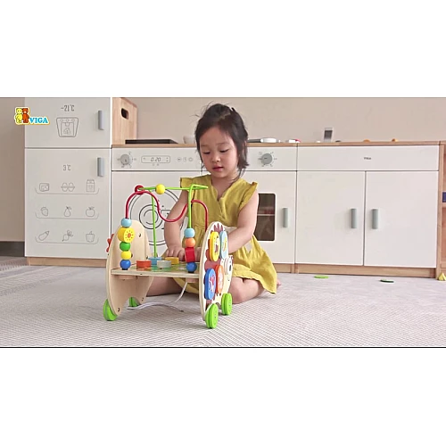 Розвиваюча іграшка каталка 4 в 1 Їжачок від Viga Toys