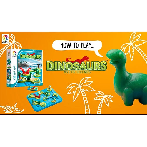 Настільна логічна гра Острови і динозаври від SmartGames