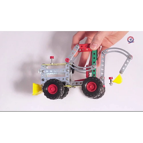 Металевий конструктор Фермерська техніка (253 деталі)