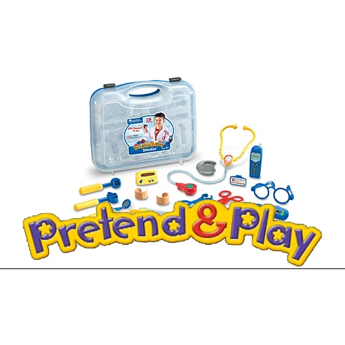 Розвиваючий набір Доктор в рожевому кольорі (19 предметів) від Learning Resources