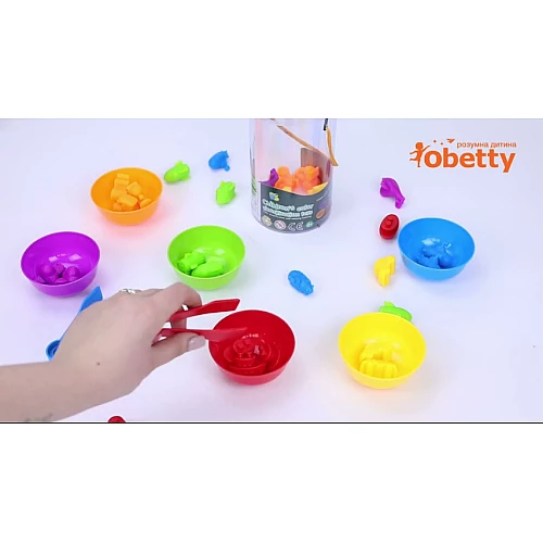 Набір фігурок для сортування Транспорт від Obetty